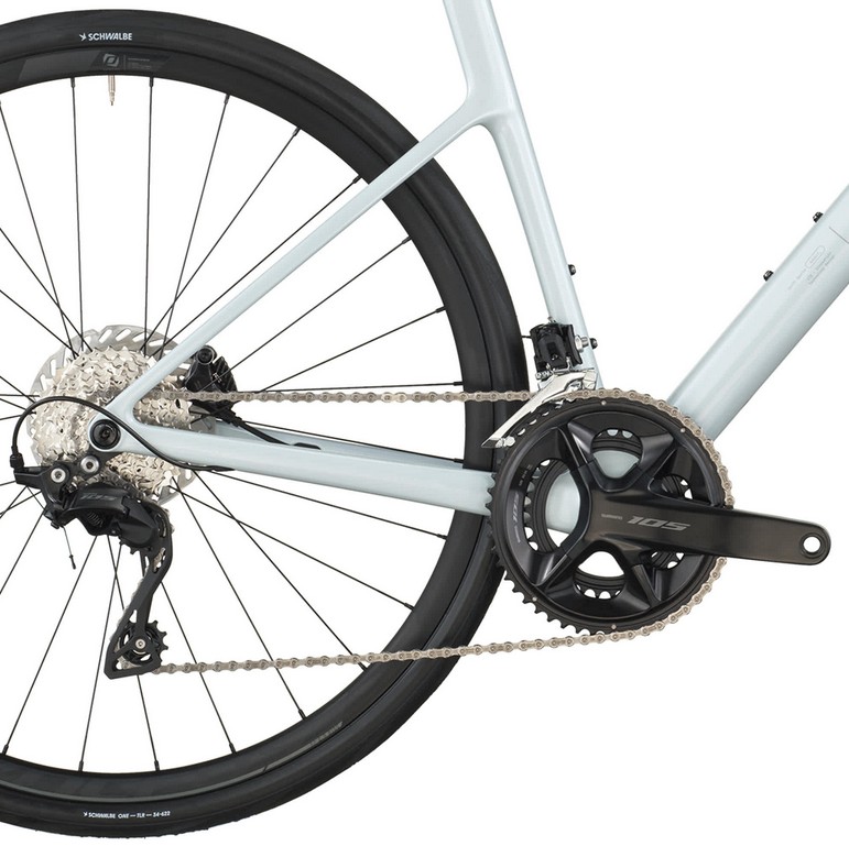 Scott Addict 50 Cumulus White