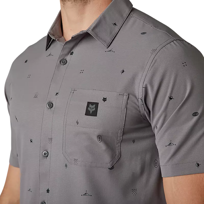Fox Jersey Ranger Woven Zinngrau