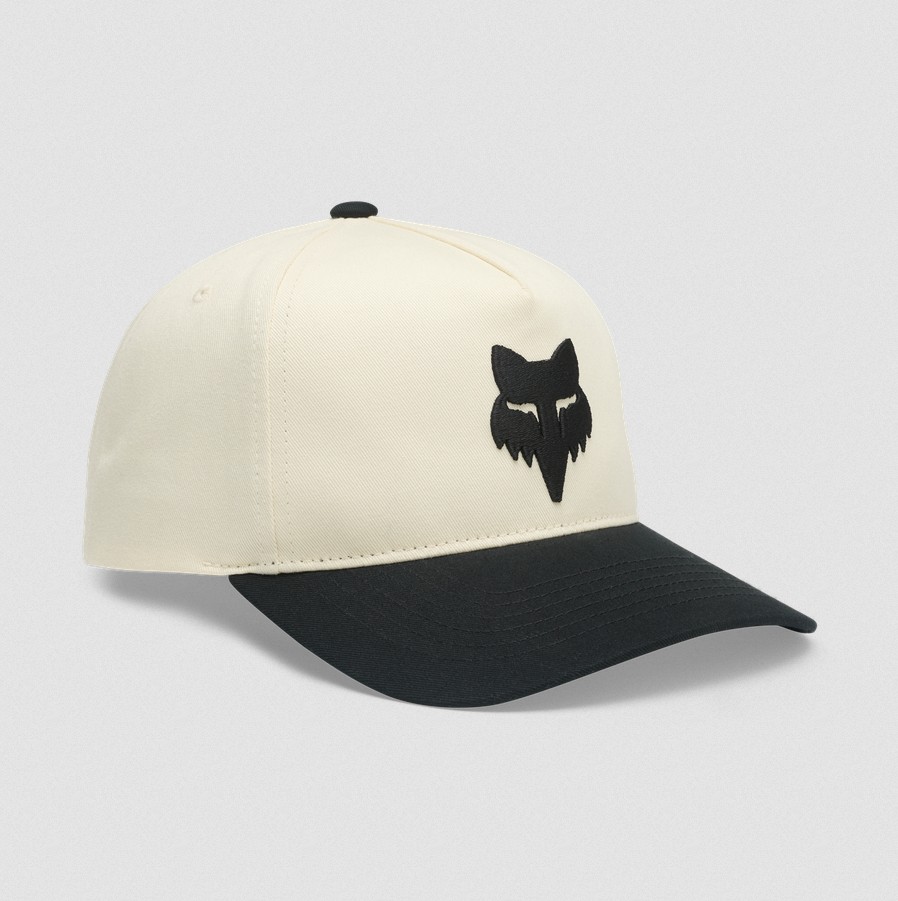 Fox Head Subframe Snapback Hat Pearl White