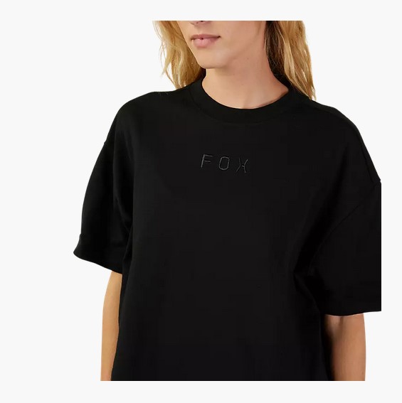 Fox Premium T-Shirt Wordmark Damen Schwarz
