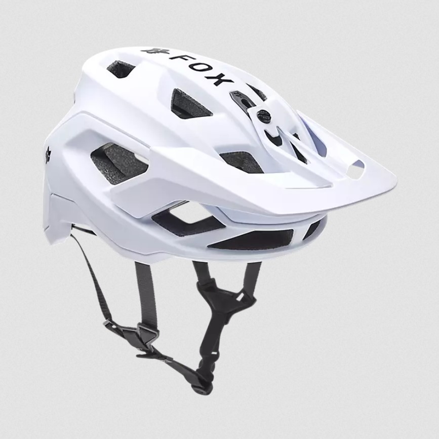 Fox Speedframe Solid Helm Weiß