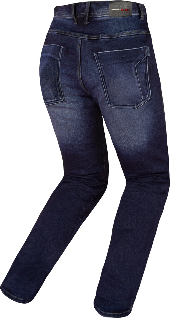 LS2 Bradford Men Jeans Roller Motorrad Hose Blau