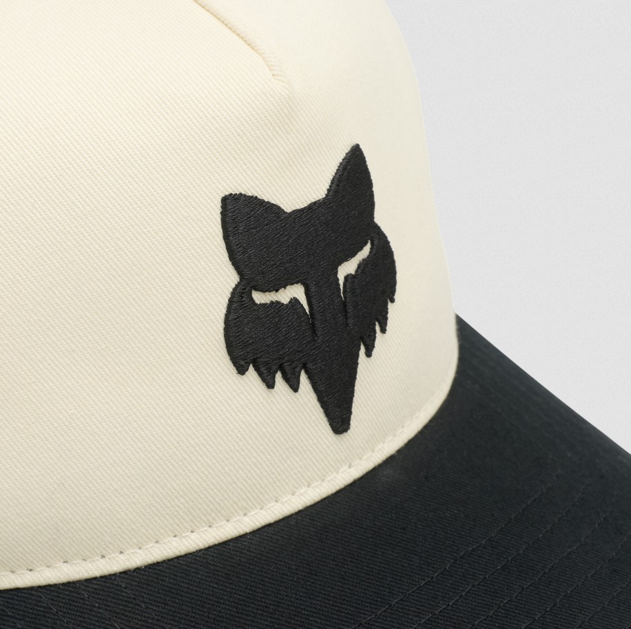 Fox Head Subframe Snapback Hat Pearl White
