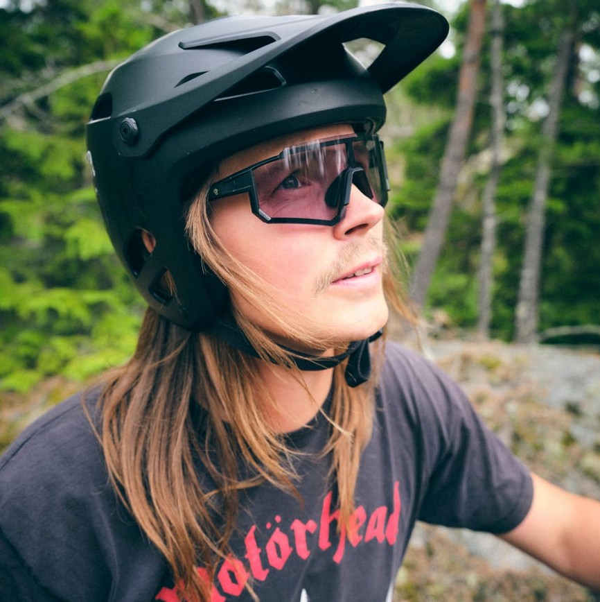 CHPO Siri Black Photochromic Fahrradbrille