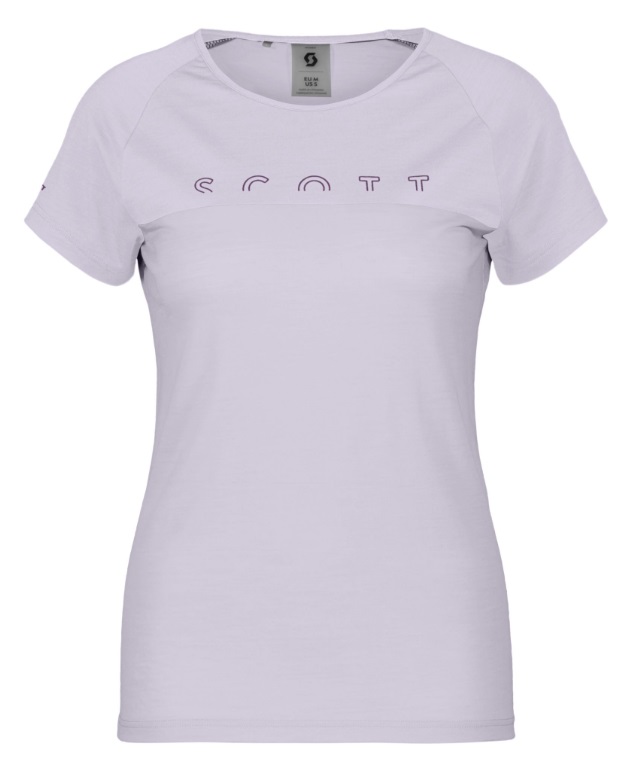 Scott Defined Merino Shirt Damen Misty Purple