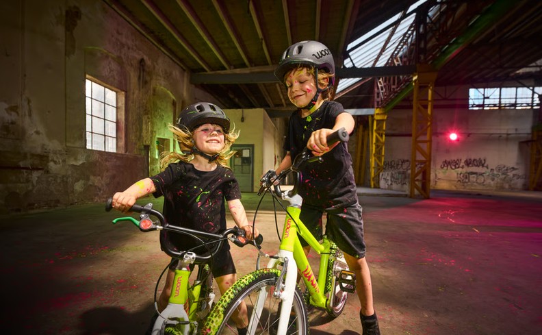 Woom GO 2 neon lime Limited Edition