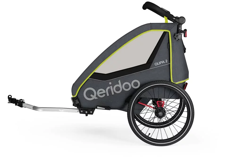 Qeridoo Qupa 2 Kinderanhänger Zweisitzer