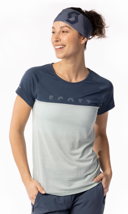 Scott Defined Merino Shirt Damen Misty Purple