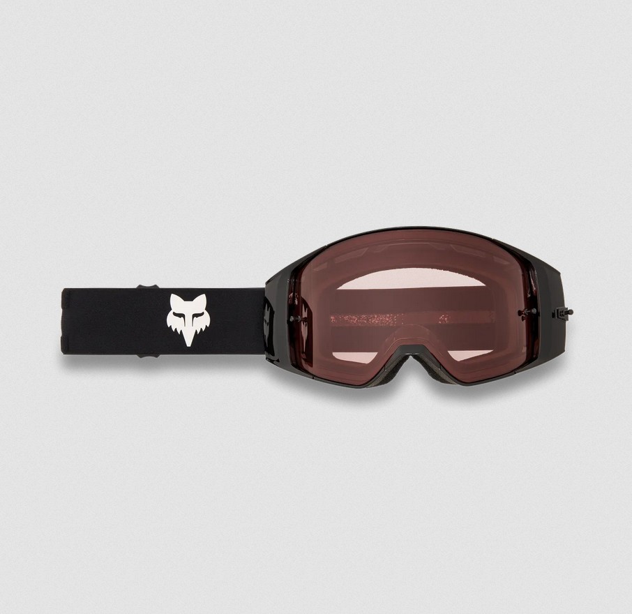 Fox Mtb Vue Max Schutzbrille - VIVID Schwarz Rot