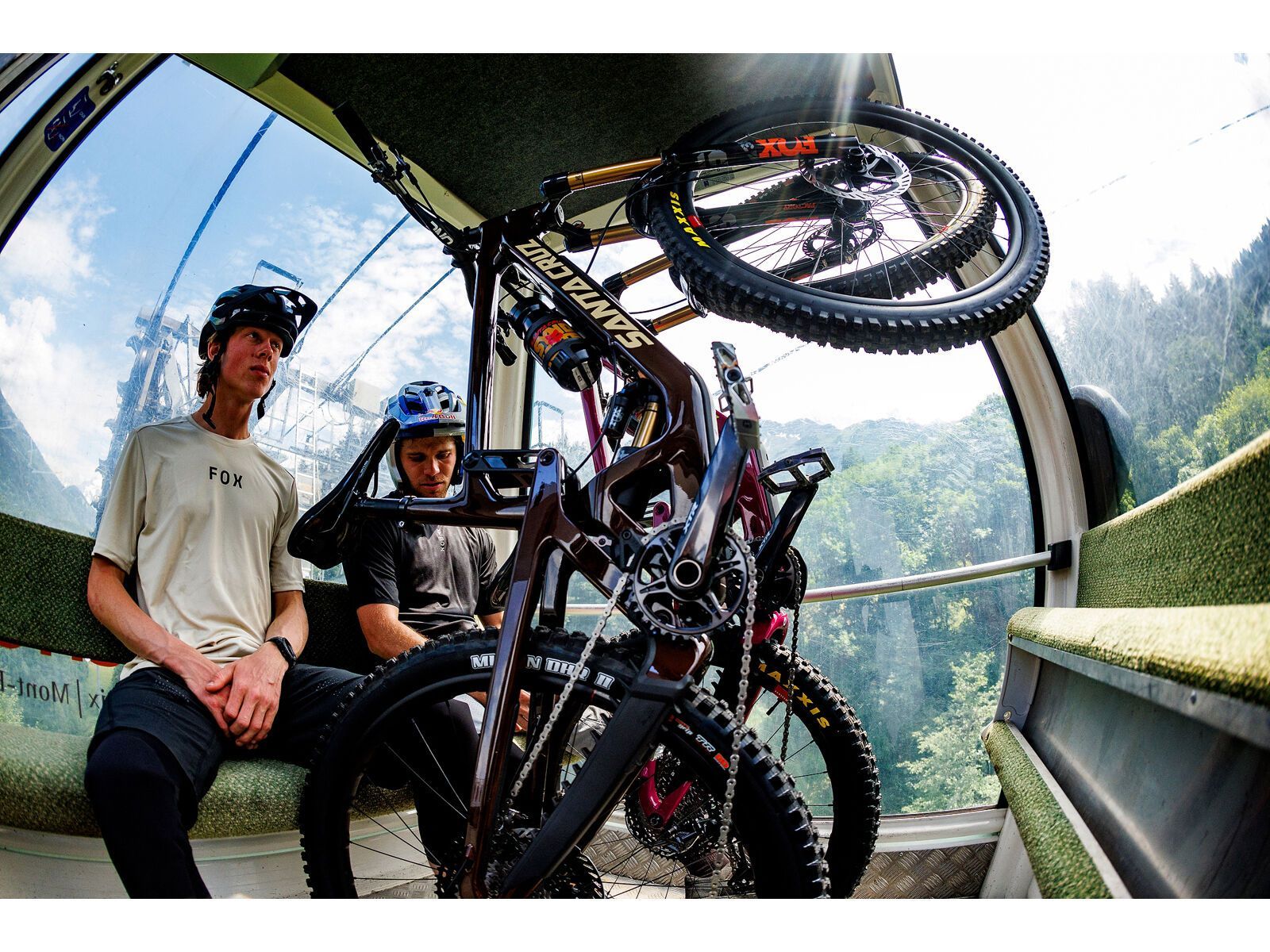 Santa Cruz Bronson 5 C MX GX AXS Root Beer