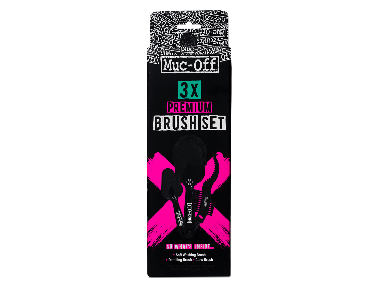 Muc Off Reinigungsbürsten 3x Brush Set