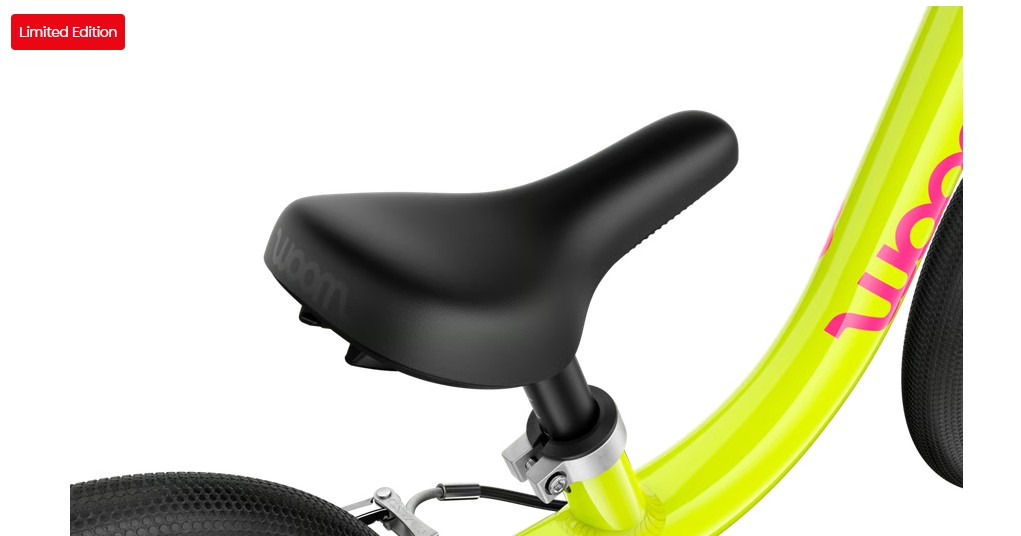 Woom GO 1 neon lime Limited Edition