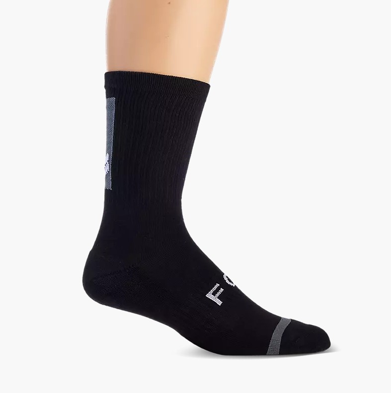 Fox Socken Defend 20 cm Schwarz