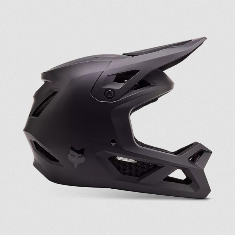 Fox Rampage Matt Schwarz Helm