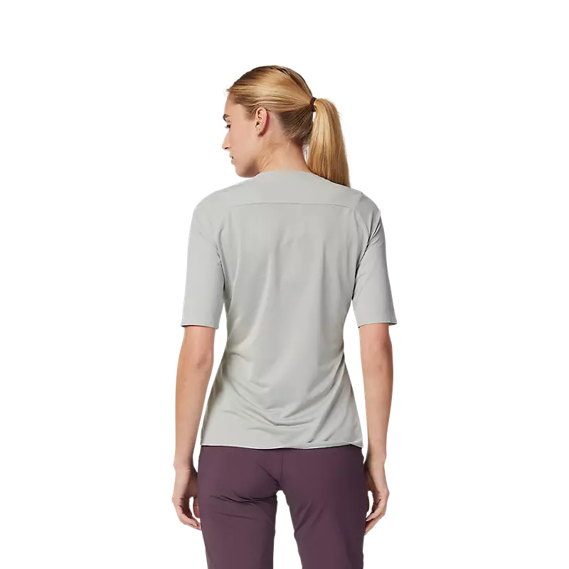 Fox Jersey Flexair Ascent Damen Grau Weinlese
