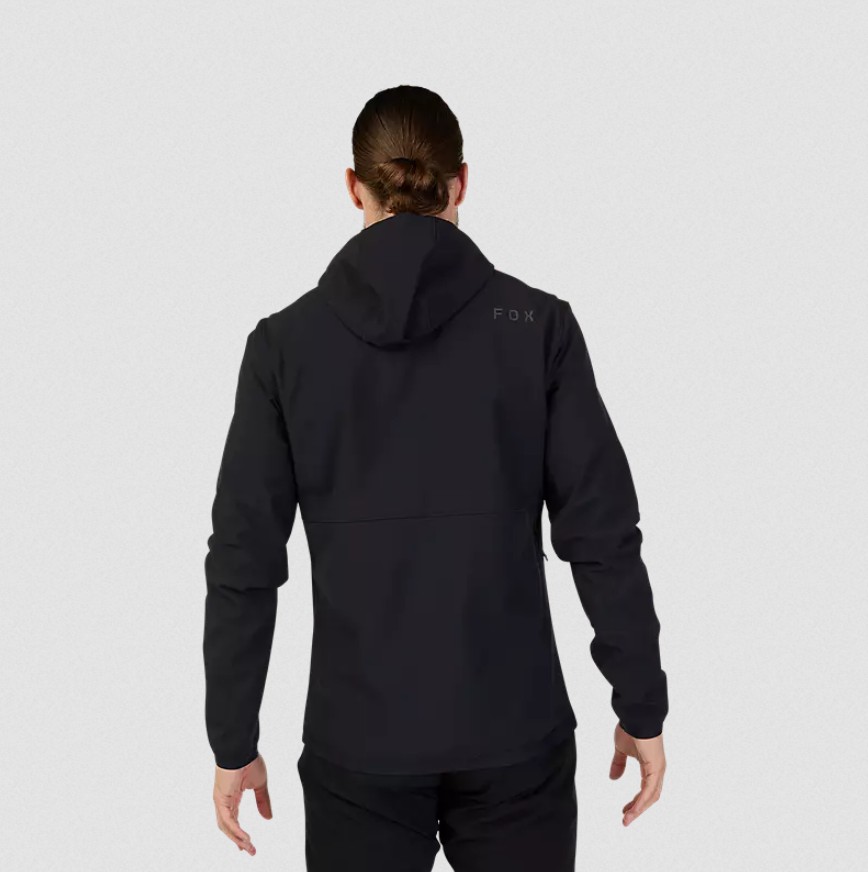 Fox Kapuzenjacke Hoodie Ranger Fire Schwarz