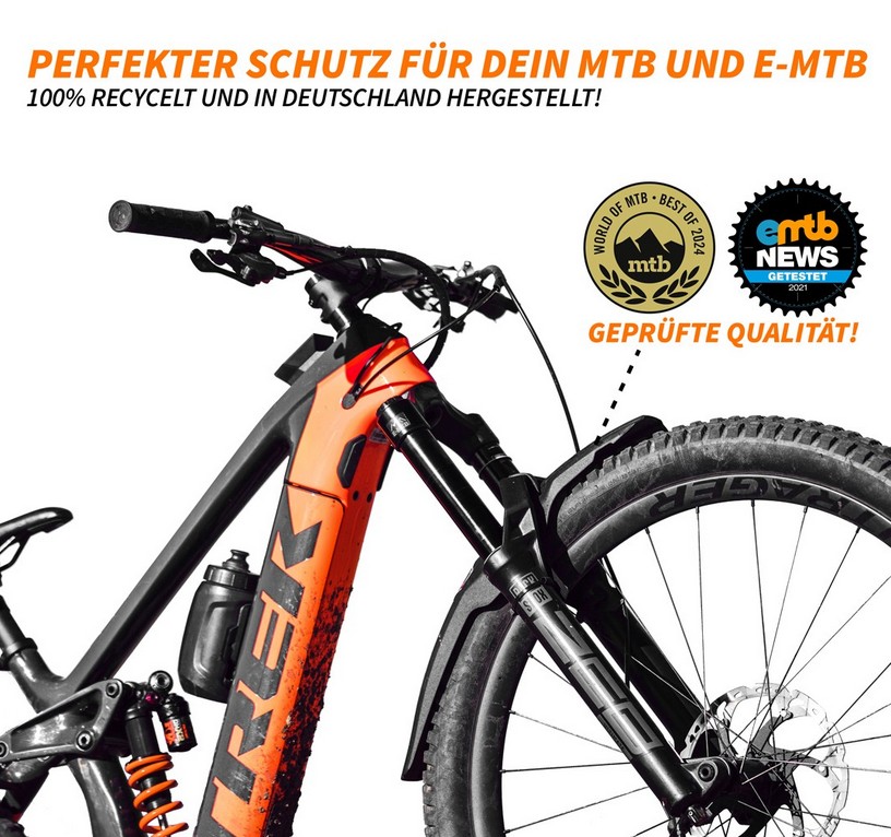 Unleazhed M02 Mudgard Schutzblech Vorderrad MTB