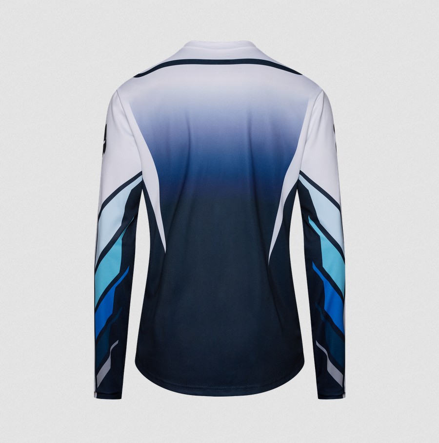 Fox Ranger Langarm Jersey Foundry Mitternachtsblau