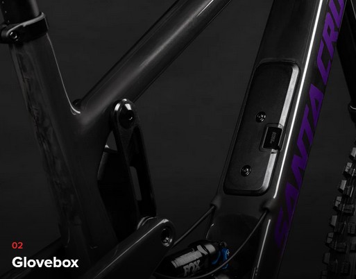 Santa Cruz Bronson 5 C MX 90 Gloss Carbon