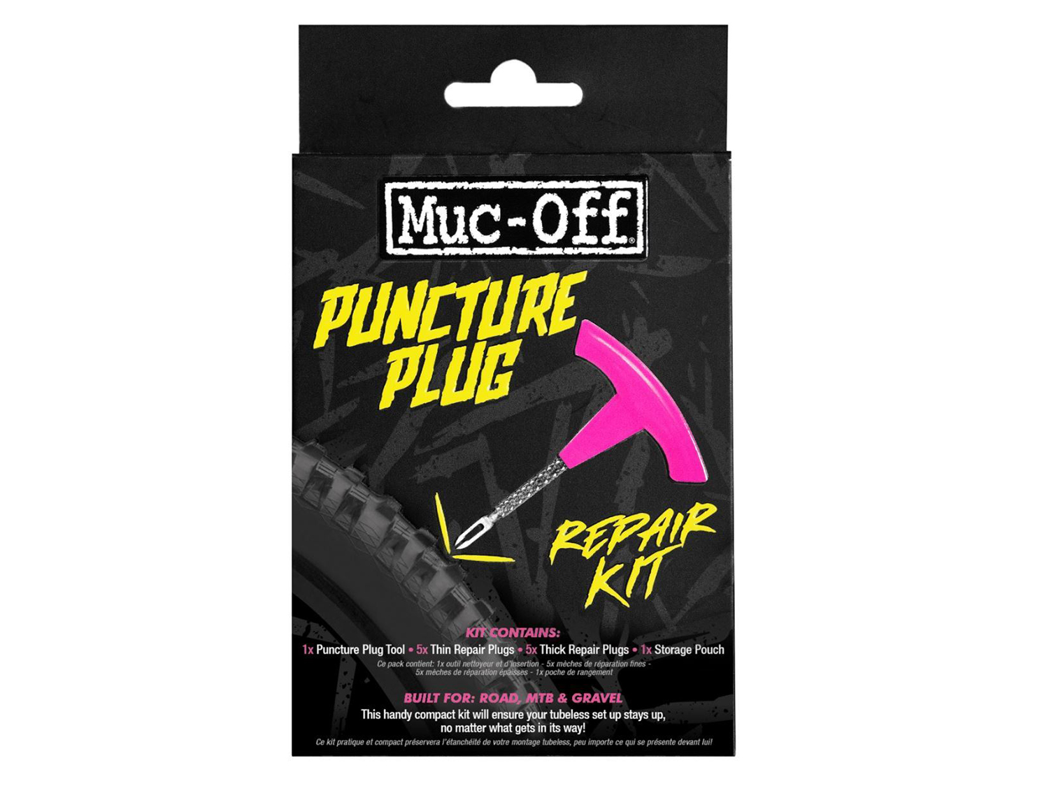 Muc Off Tubeless Repair Kit Pink Muc Off Tubeless Repair Kit Pink
