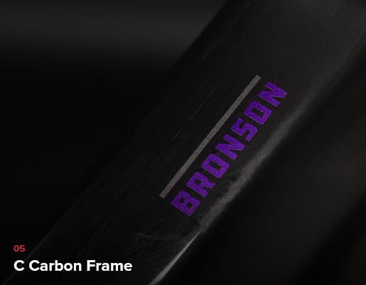 Santa Cruz Bronson 5 C MX 90 Gloss Carbon