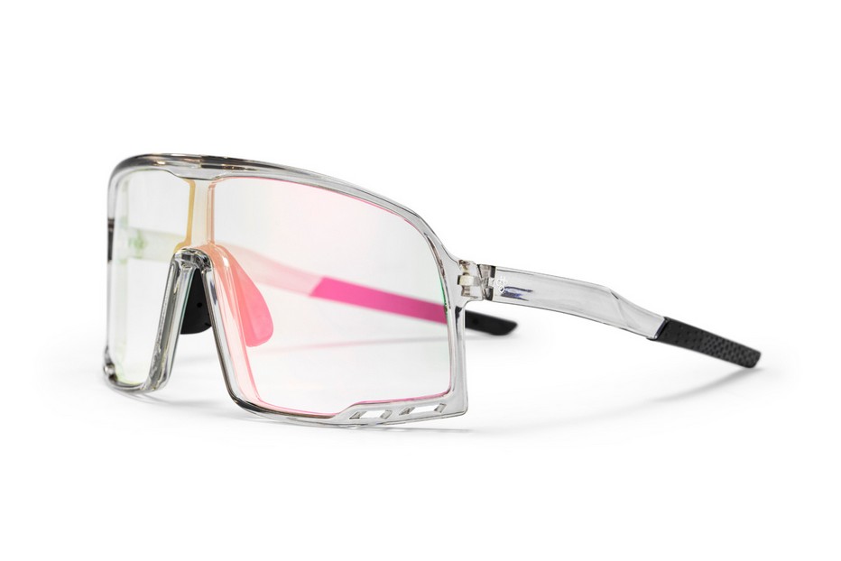 CHPO Henrik Grey Pink Photochromic Fahrradbrille