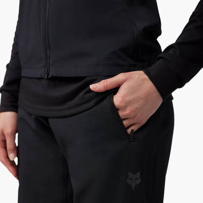 Fox Defend Fire Damen Hose Schwarz Lang Winter