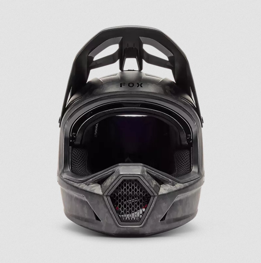 Fox Rampage RS Carbon Helm Matt Schwarz