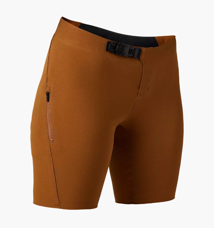 Fox Shorts Flexair Ascent Damen Muskatnussbraun
