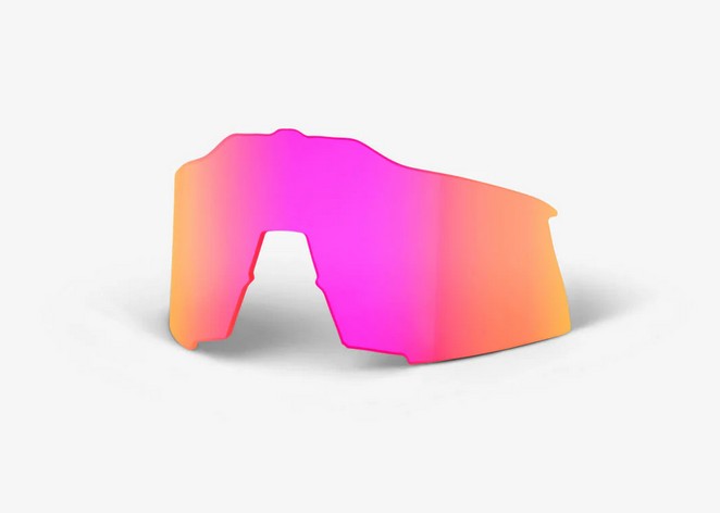 100% Speedcraft Tall Mirror Repl. Lens pruple