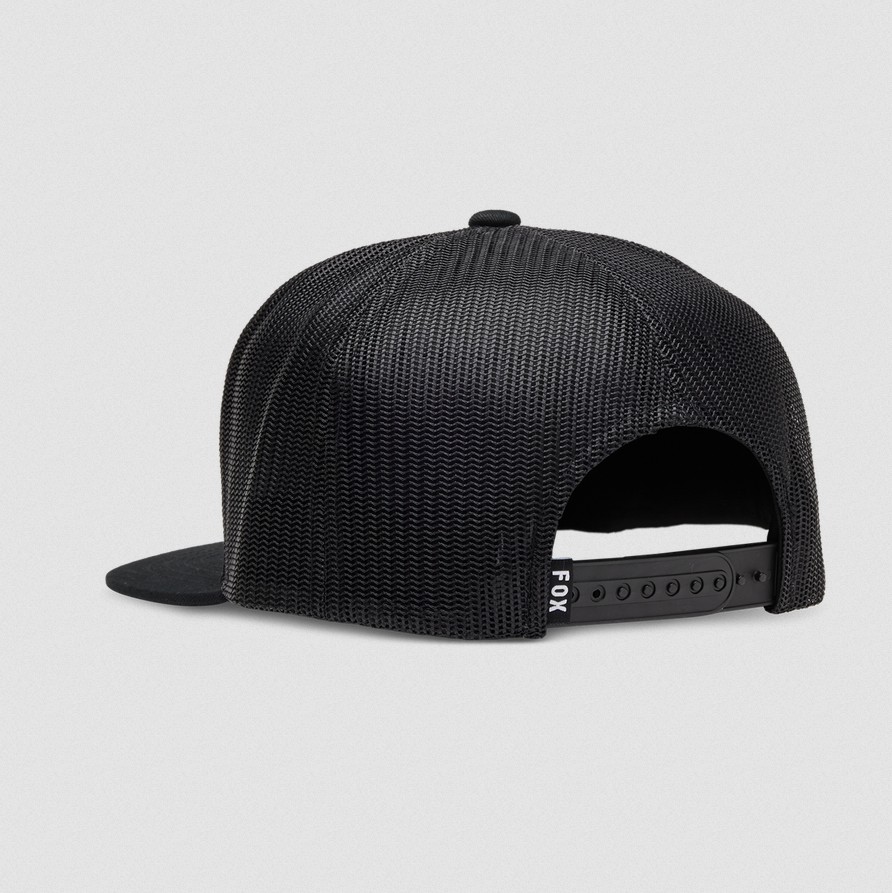 Fox Snapback-Kappe Absolute Mesh Schwarz
