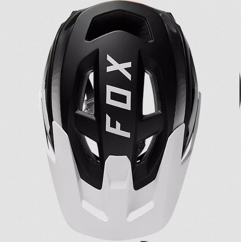 Fox Helm Speedframe Pro Fade Schwarz Weiss