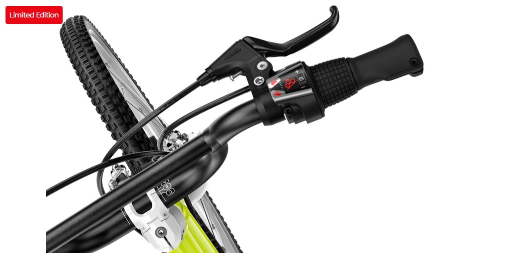 Woom GO 4 neon lime Limited Edition