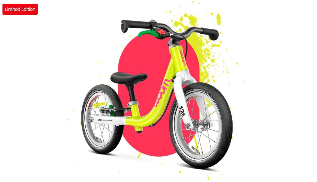Woom GO 1 neon lime Limited Edition