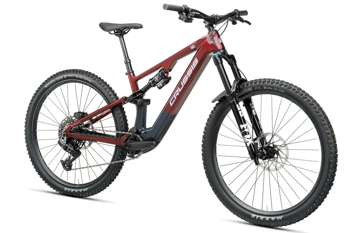 Crussis e-Full 12.11 800 Wh Avinox M2S Rot Grau
