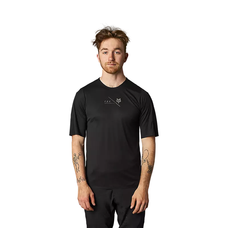 Fox Jersey Flexair Pro Schwarz