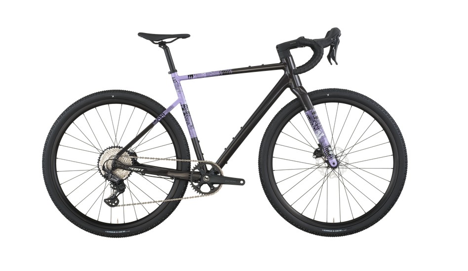 Scott Speedster Gravel 10 Black Tulip Purple