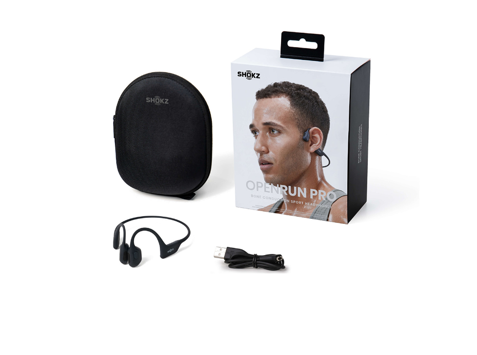 Shokz OpenRun Pro Black, black, unis