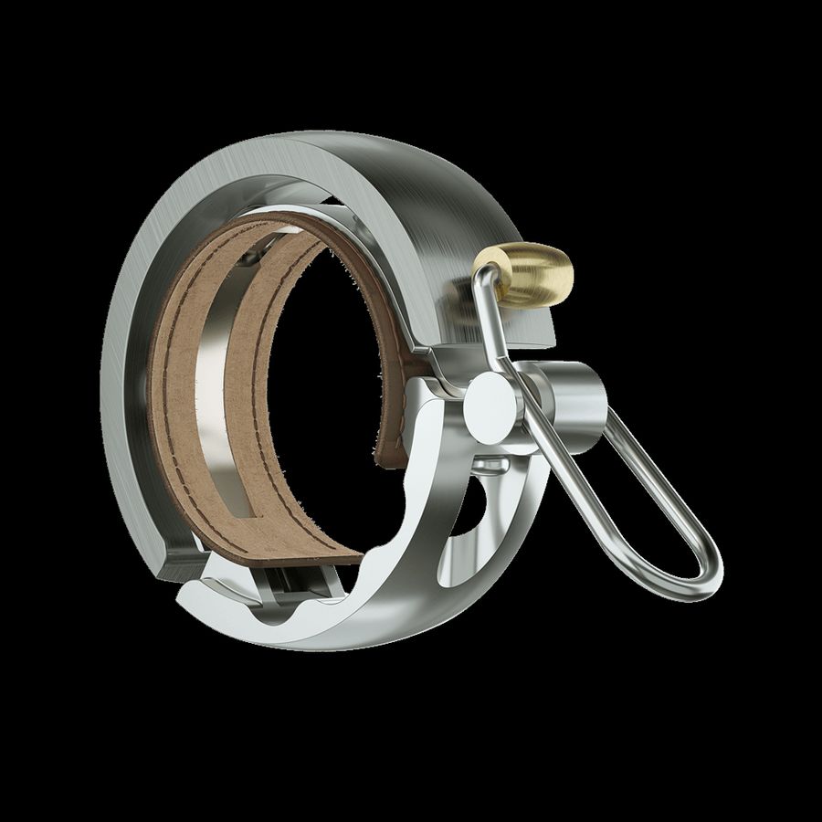 Knog Oi Luxe Fahrradklingel Silver