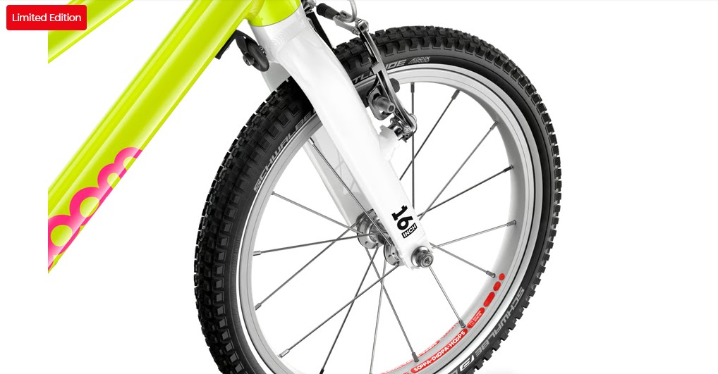 woom GO 3 neon lime Limited Edition
