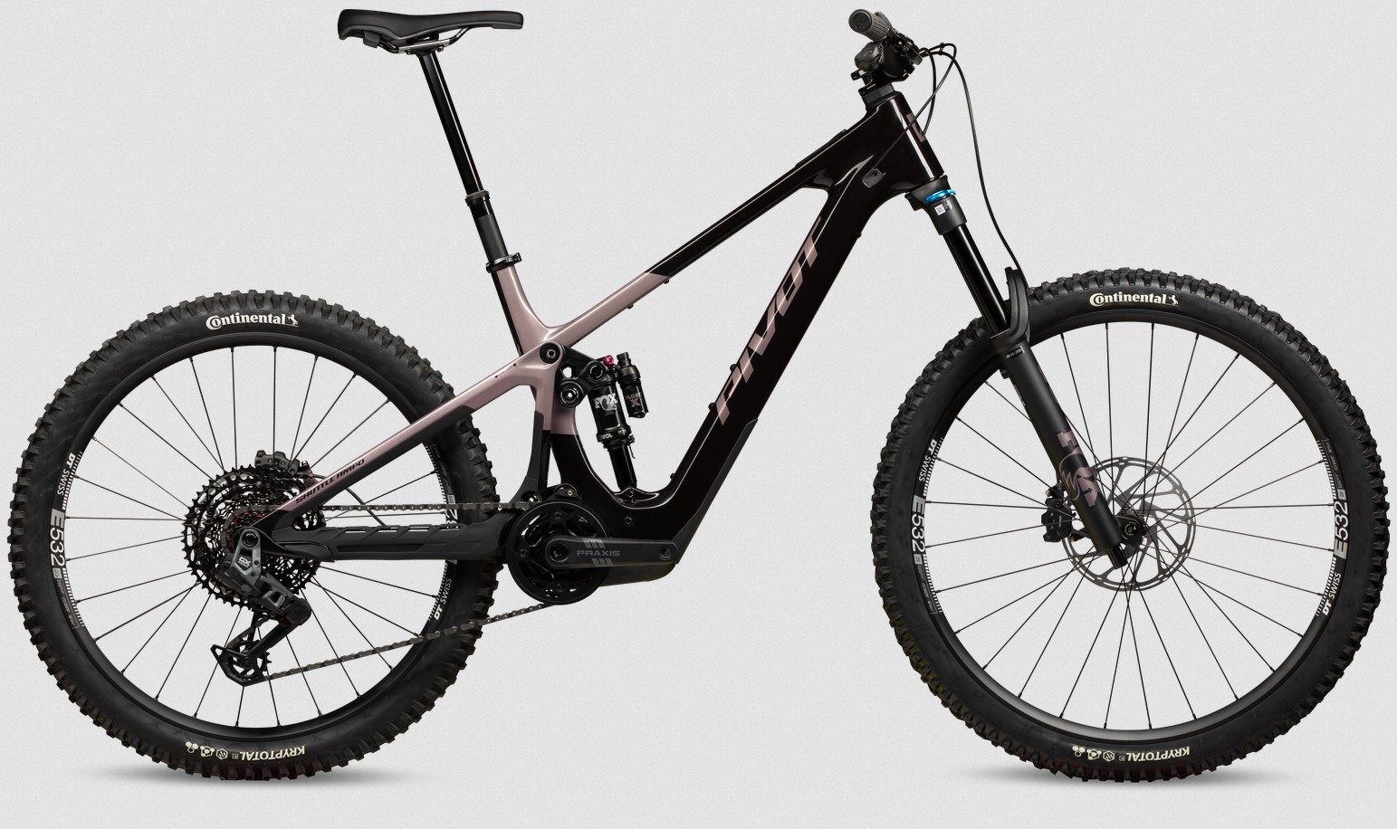 Pivot Shuttle AMPd Burgundy Berry Freeze Ride GX
