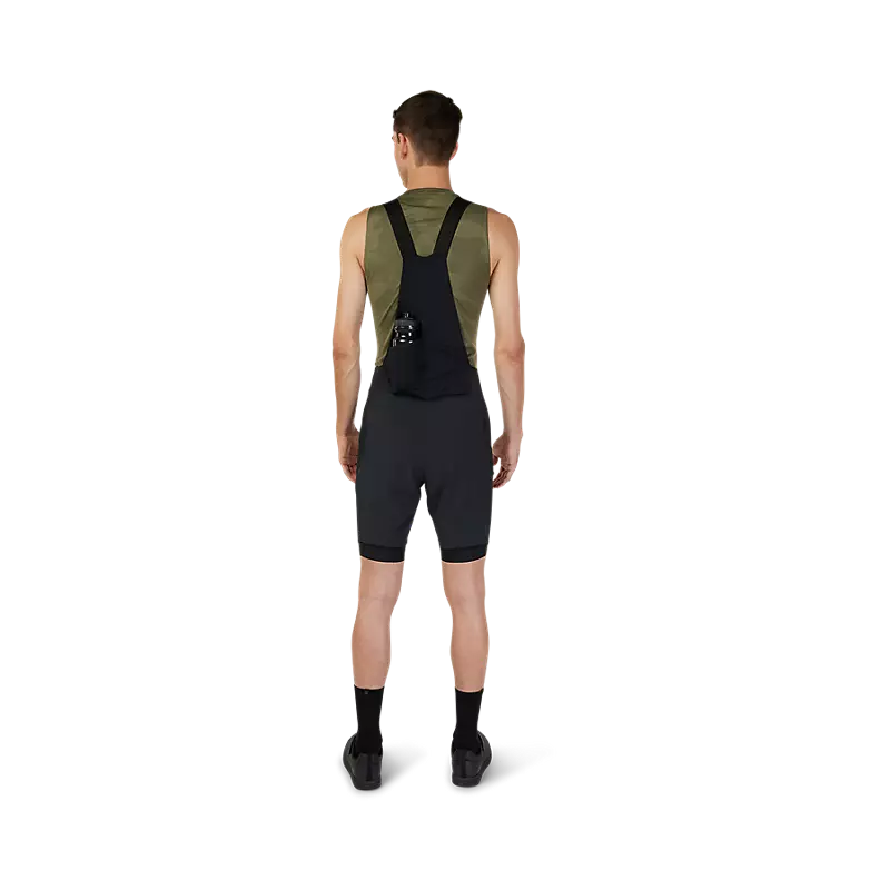 Fox Bib-Shorts Flexair Ascent Cargo Schwarz
