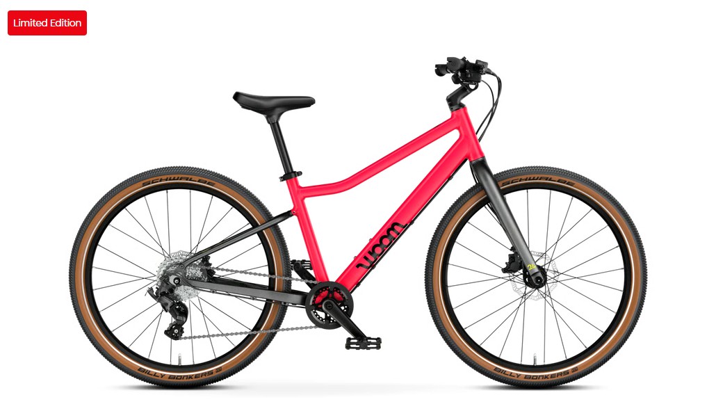 Woom EXPLORE 5 neon pink Limited Edition