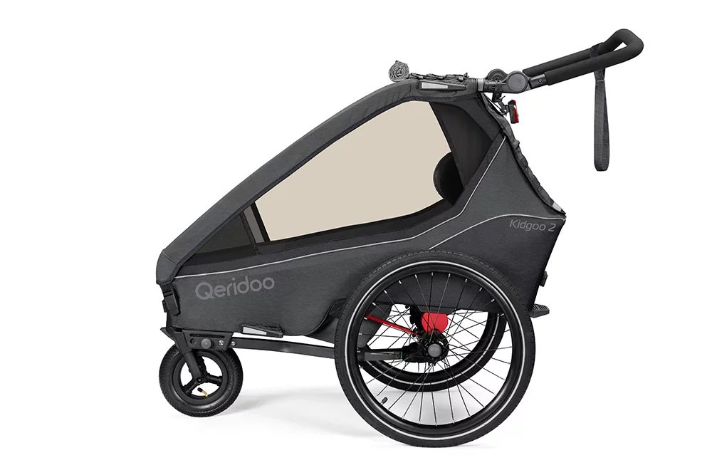 Qeridoo Kidgoo 2 Kinderanhänger Zweisitzer