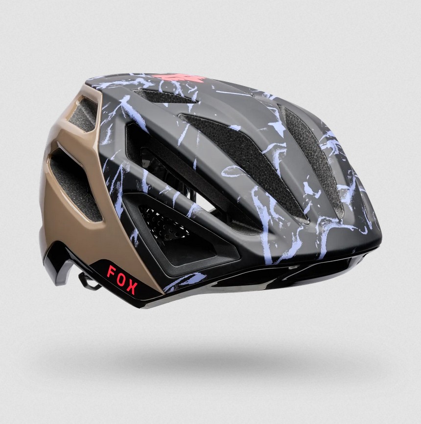 Fox Crossframe Pro Quest Helm Muskatnussbraun