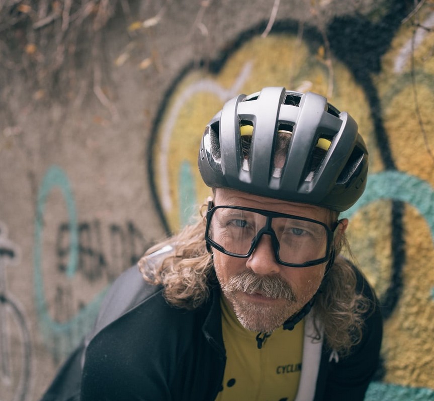 CHPO Henrik Black Transparent Fahrradbrille