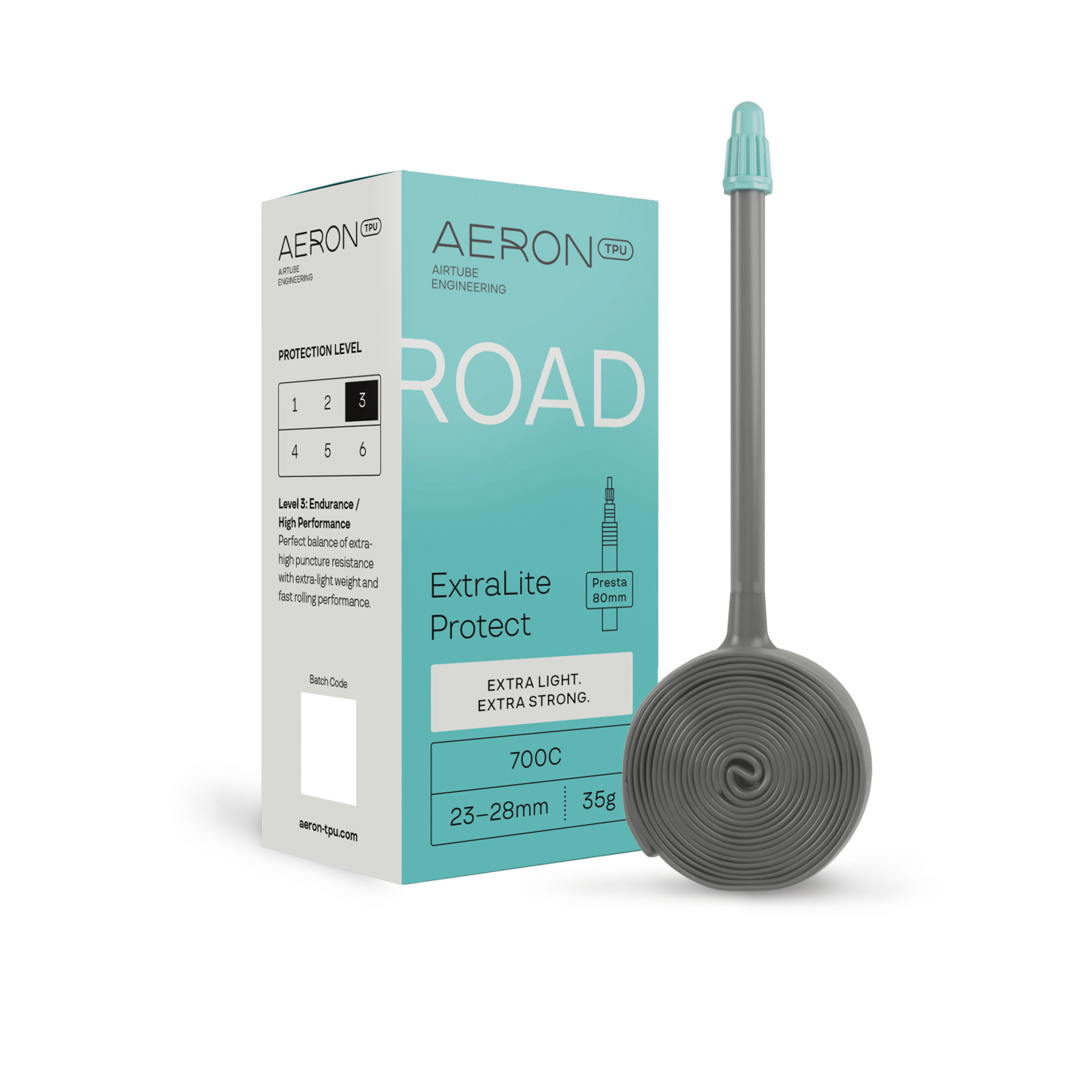 Aeron Road ExtraLite Protect 23-28 700C SV80mm