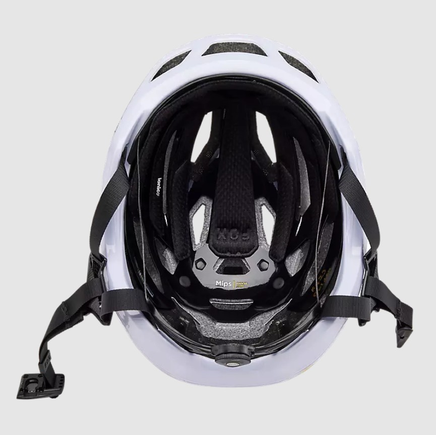 Fox Crossframe Pro Helm Weiß