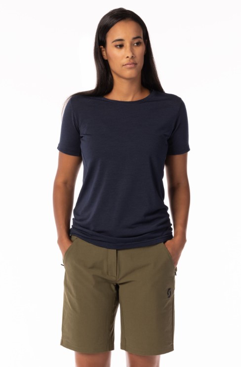 Scott Commuter Merino T Shirt Damen Black