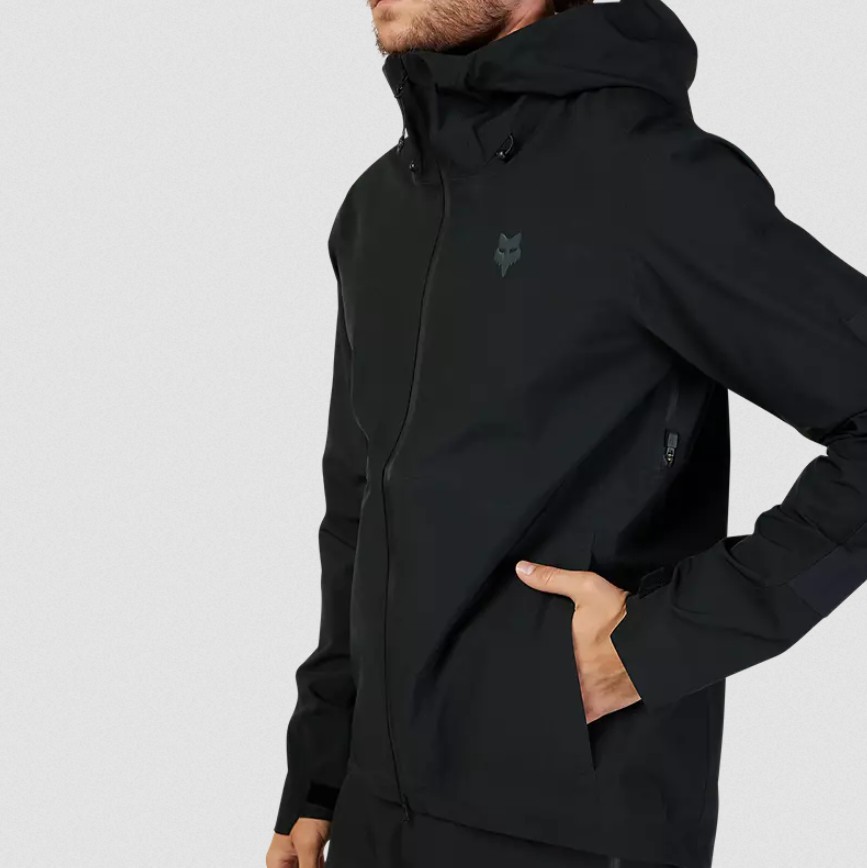 Fox Defend 3L Water Regenjacke Schwarz